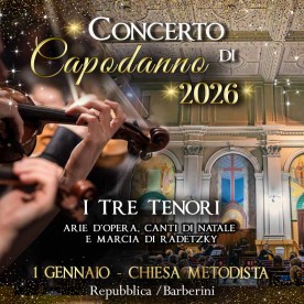 Concerto del primo dell'anno a Roma 2026: I Tre Tenori