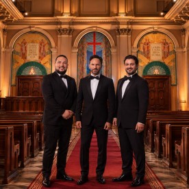 The Three Tenors at Chiesa Evangelica Metodista in Rome